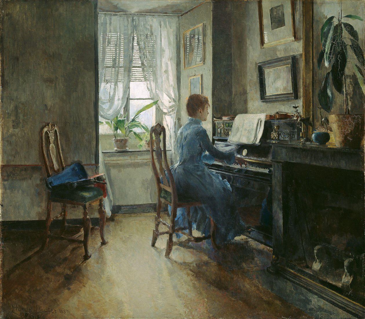 En casa de Harriet Backer