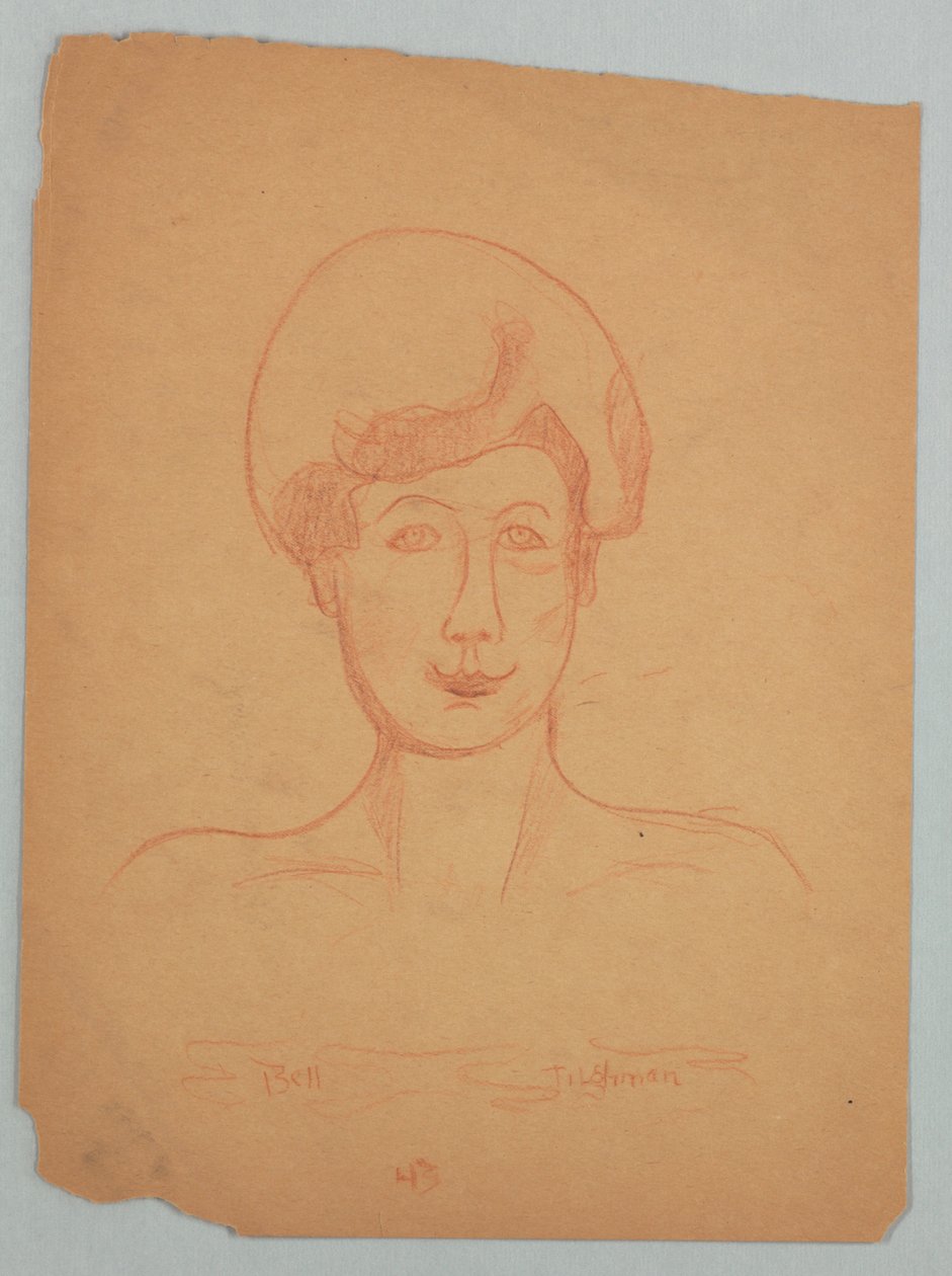 Estudio para retrato, Bell Tilghman de Harriet Blackstone