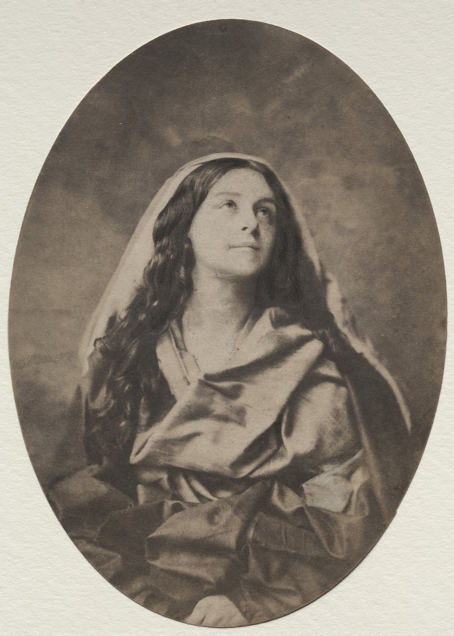 Estudio Alegórico de una Mujer, finales de 1850 de Harrison