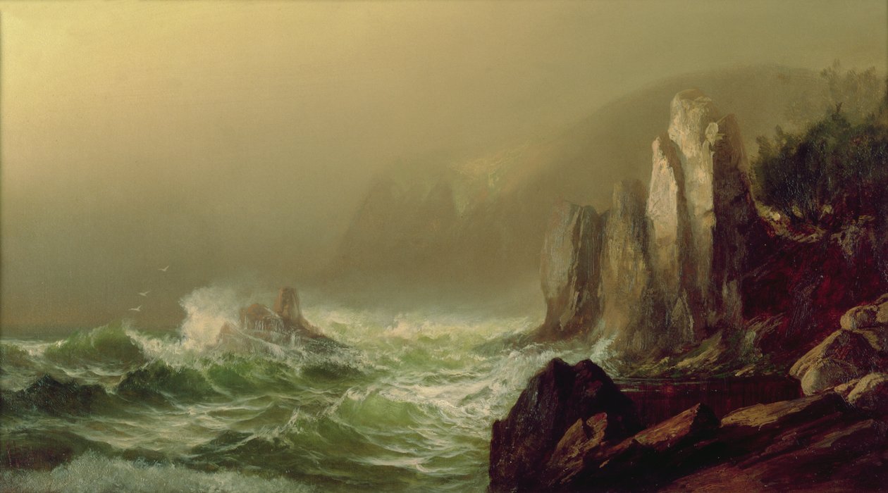 Grand Manan Island (óleo sobre lienzo) de Harrison Bird Brown