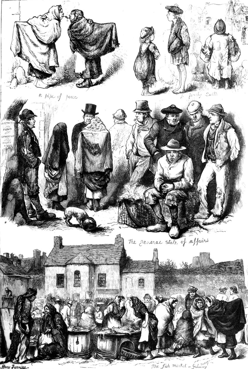 Bocetos en Galway, ilustración de 