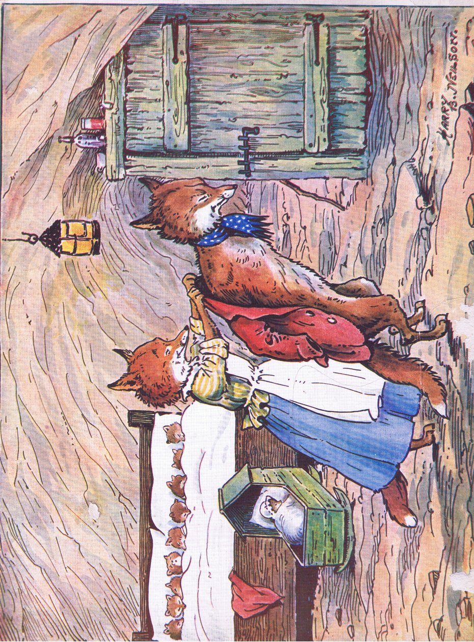 El zorro salió con hambre, 1920 de Harry B Neilson
