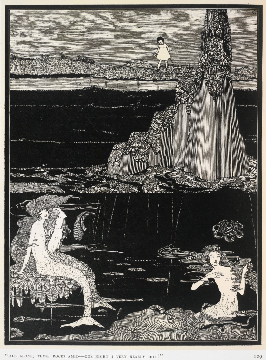 Sirenas, ilustración de 
