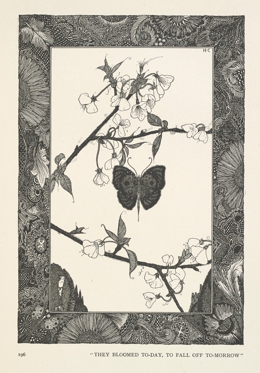 La mariposa. Florecieron hoy, para caer mañana. de Harry Clarke