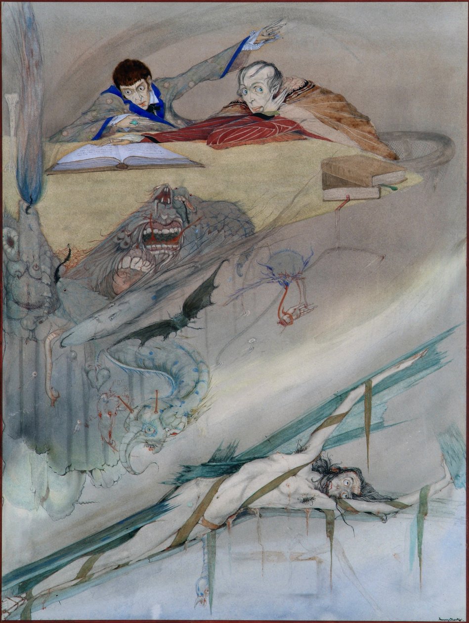 La Caída de la Casa Usher, 1923 de Harry Clarke