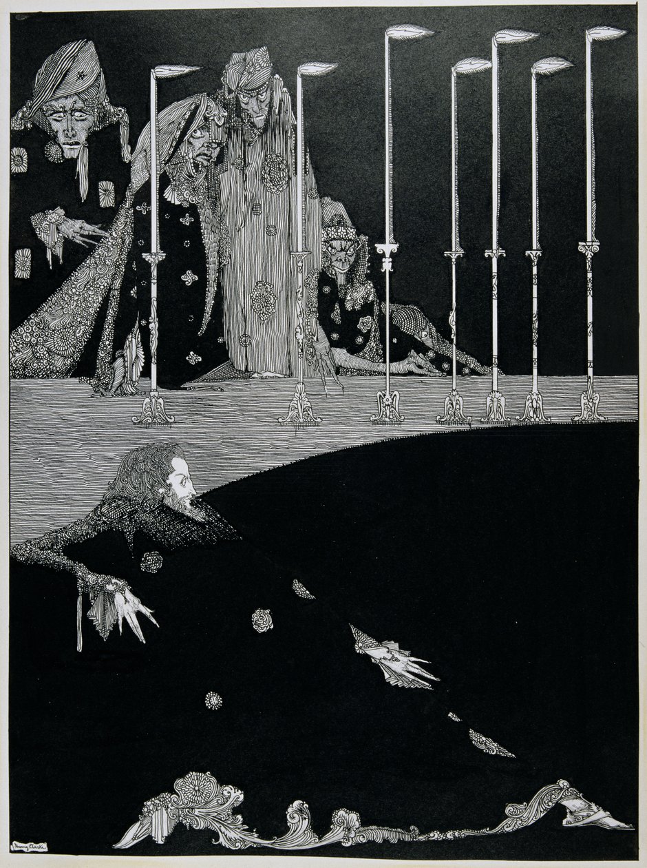 El Pozo y el Péndulo, c.1923 de Harry Clarke