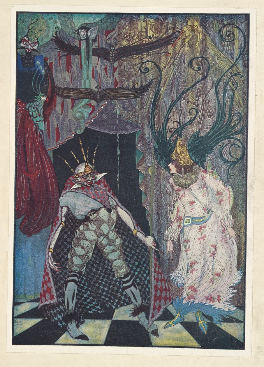 El compañero de viaje.
Que le corten la cabeza. de Harry Clarke