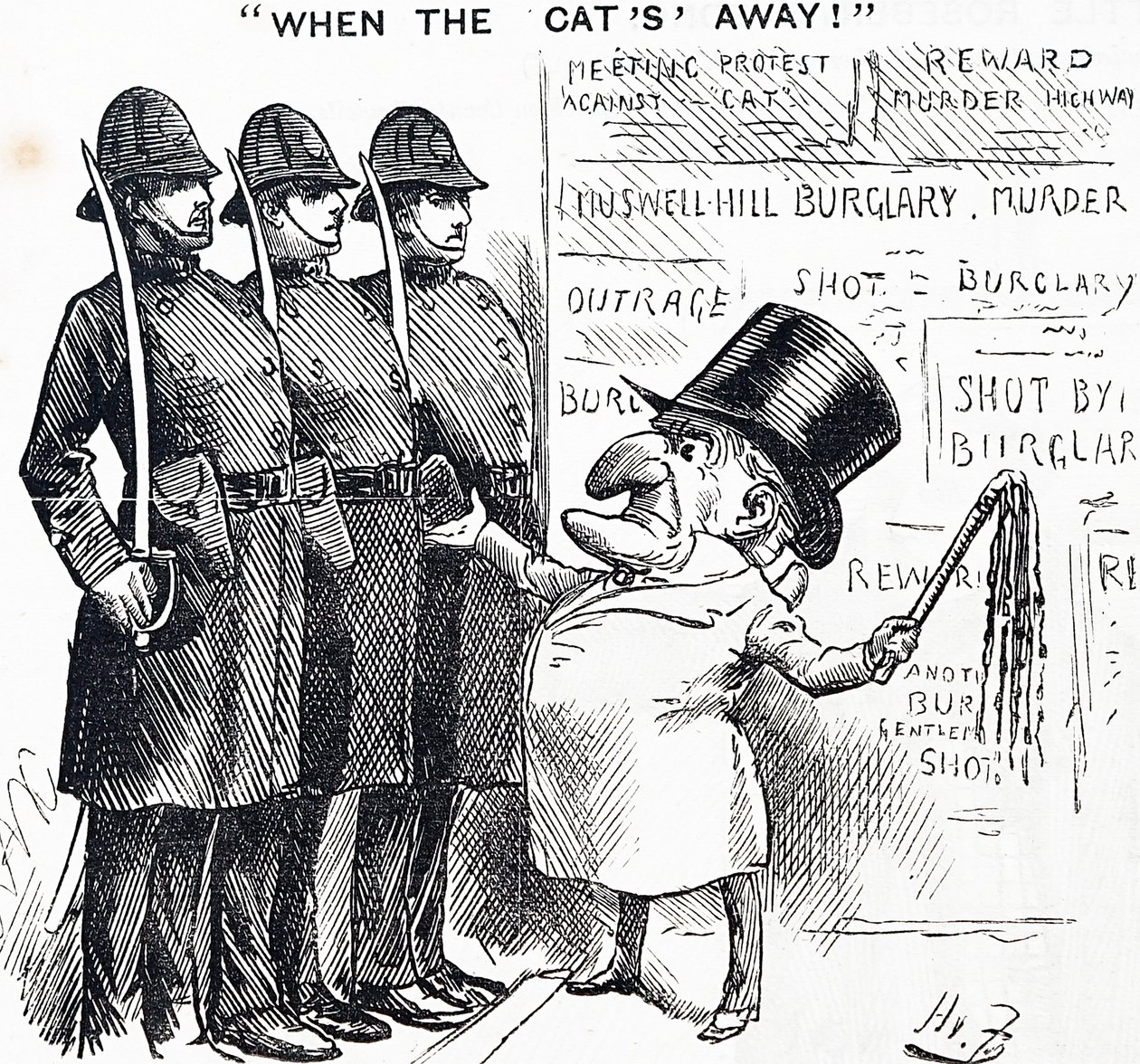 Cuando el gato no está de Harry Furniss