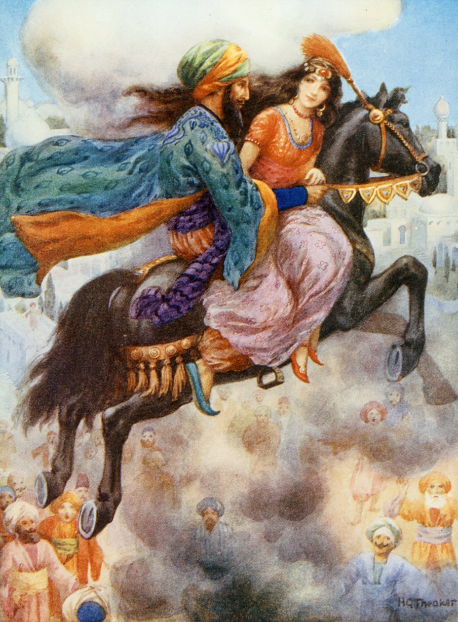 The Princess Returns to Persia, ilustración de "Children
