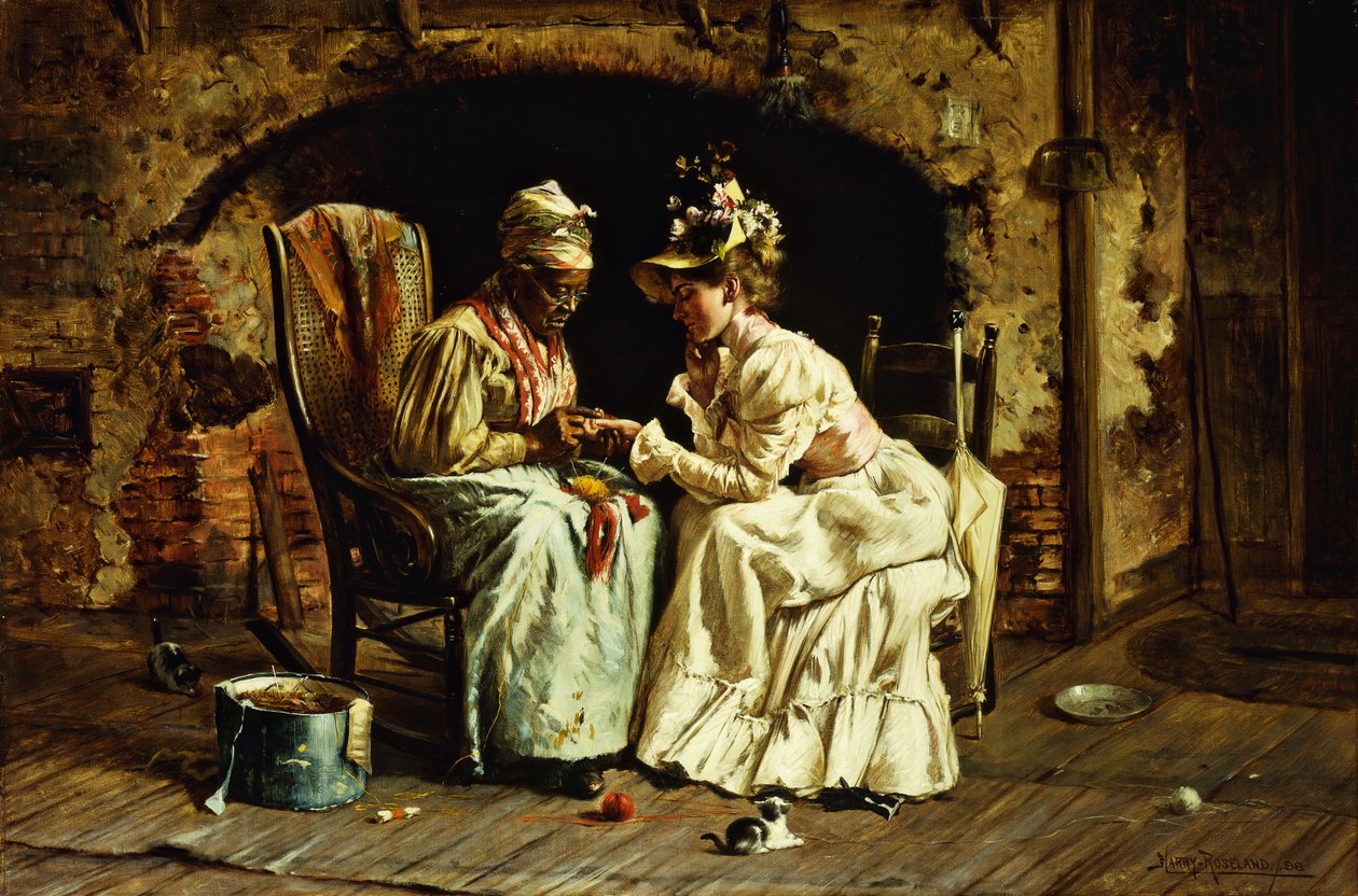 Lector de palmas de Harry Herman Roseland