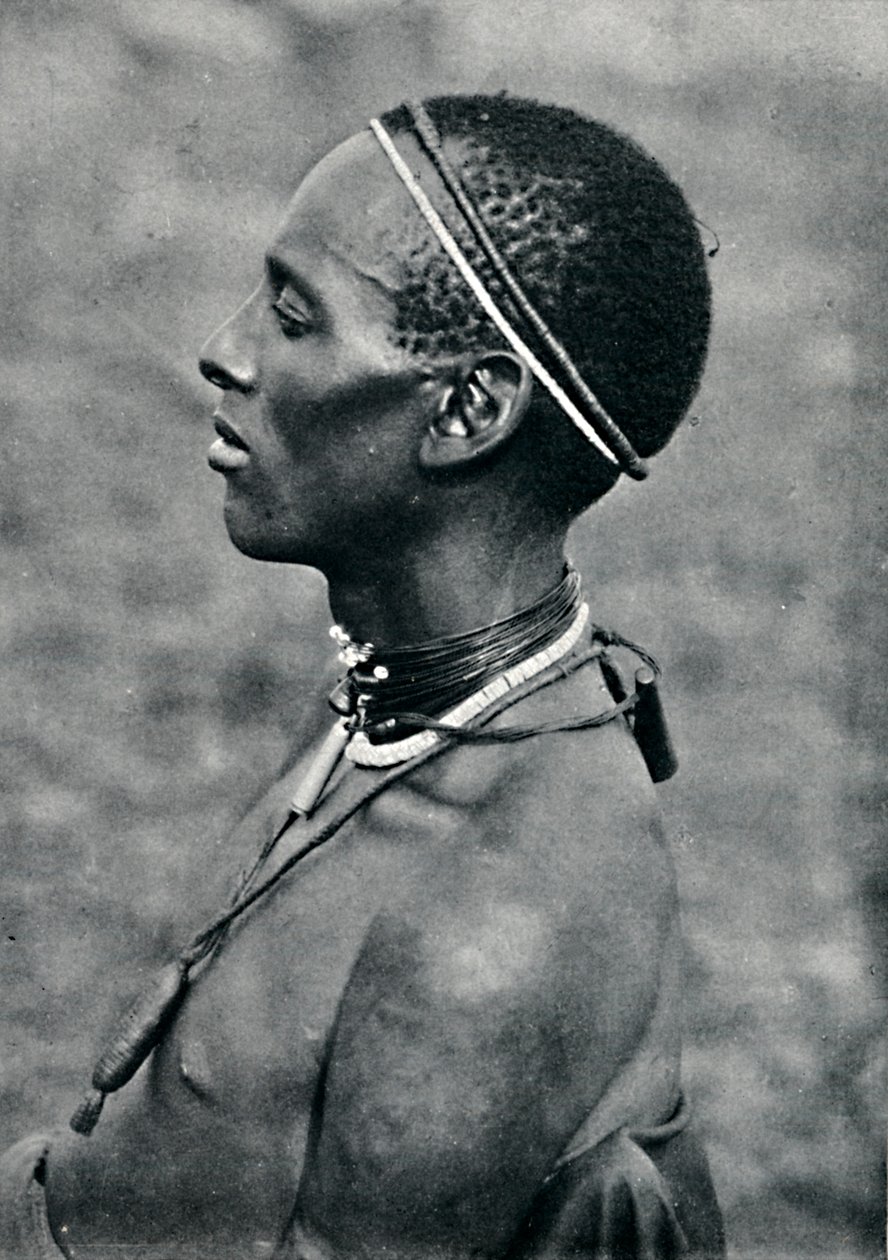 Un Hima de Mpororo, África Ecuatorial, al oeste del Victoria Nyanza, 1912 de Harry Johnston