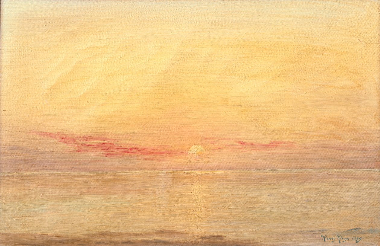Puesta de sol, Skagen de Harry Kluge