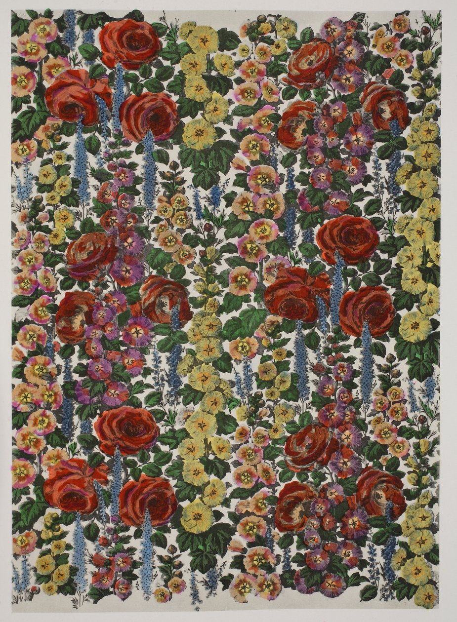 Malvarrosas y rosas, pub. 1933 de Harry Wearne
