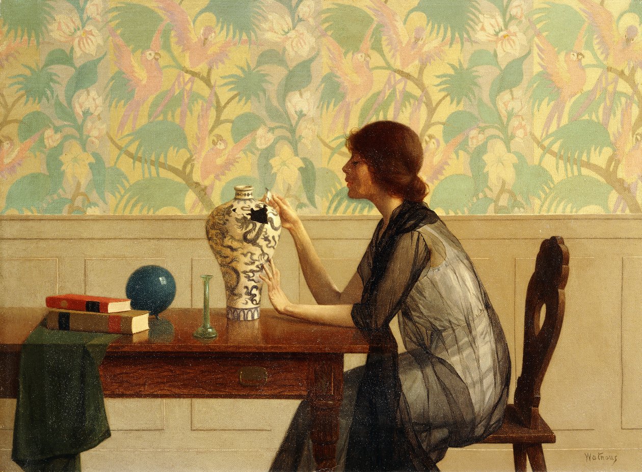 El jarrón roto de Harry Wilson Watrous