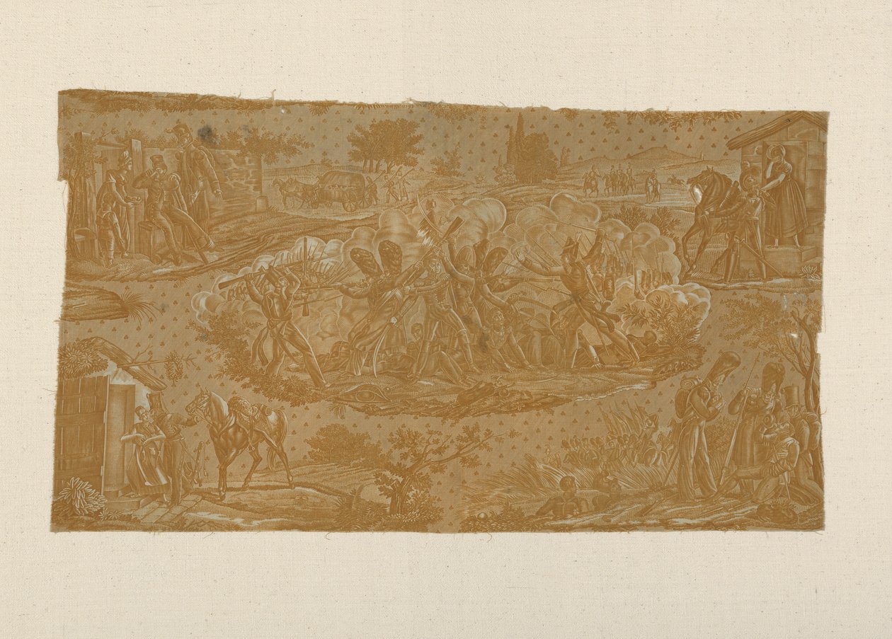 Cambronne en Waterloo (Tela de mobiliario) de Hartmann et Fils