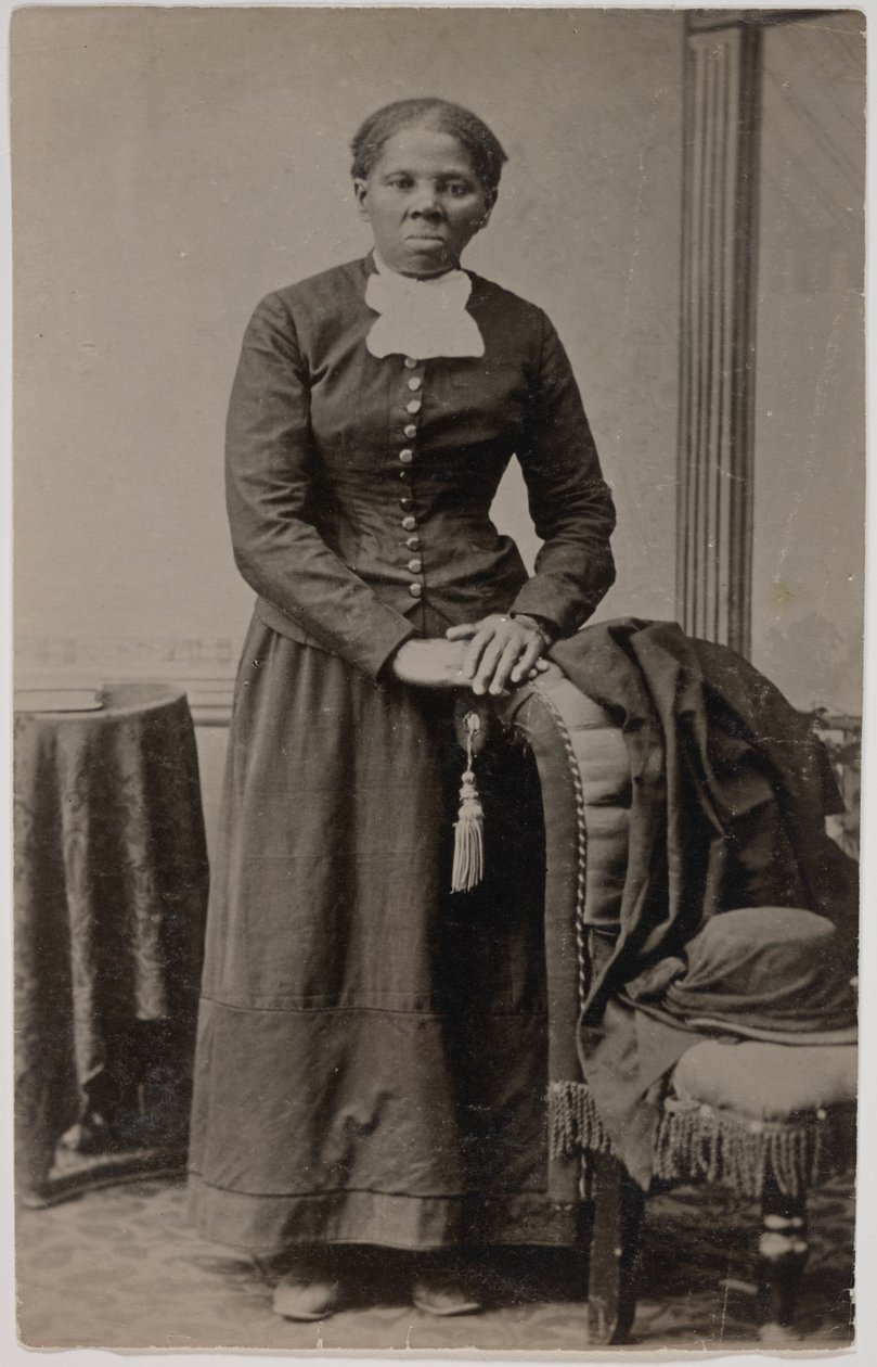 Impresión al colodión mate de Harriet Tubman de Harvey B. Lindsley