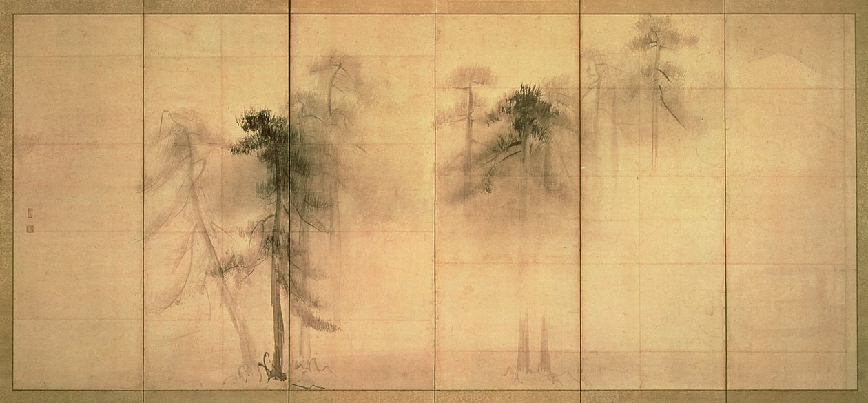 El bosque de pinos de Hasegawa Tohaku