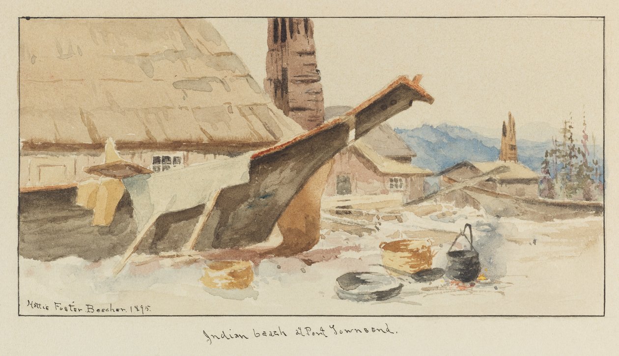 Playa de la India en Port Townsend de Hattie Foster Beecher