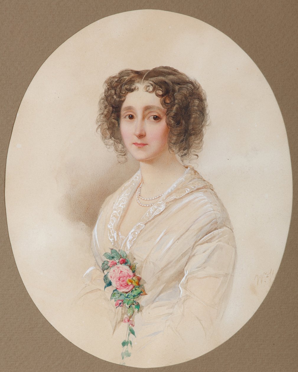 Retrato de Alexandra Mikhaylovna Chelishcheva de Hau