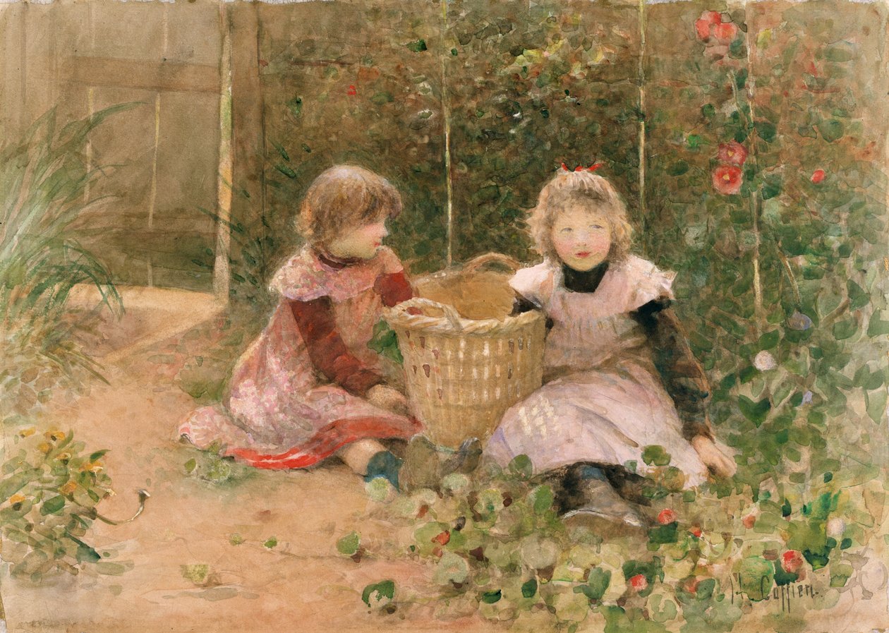 El parche de fresas de Hector Caffieri
