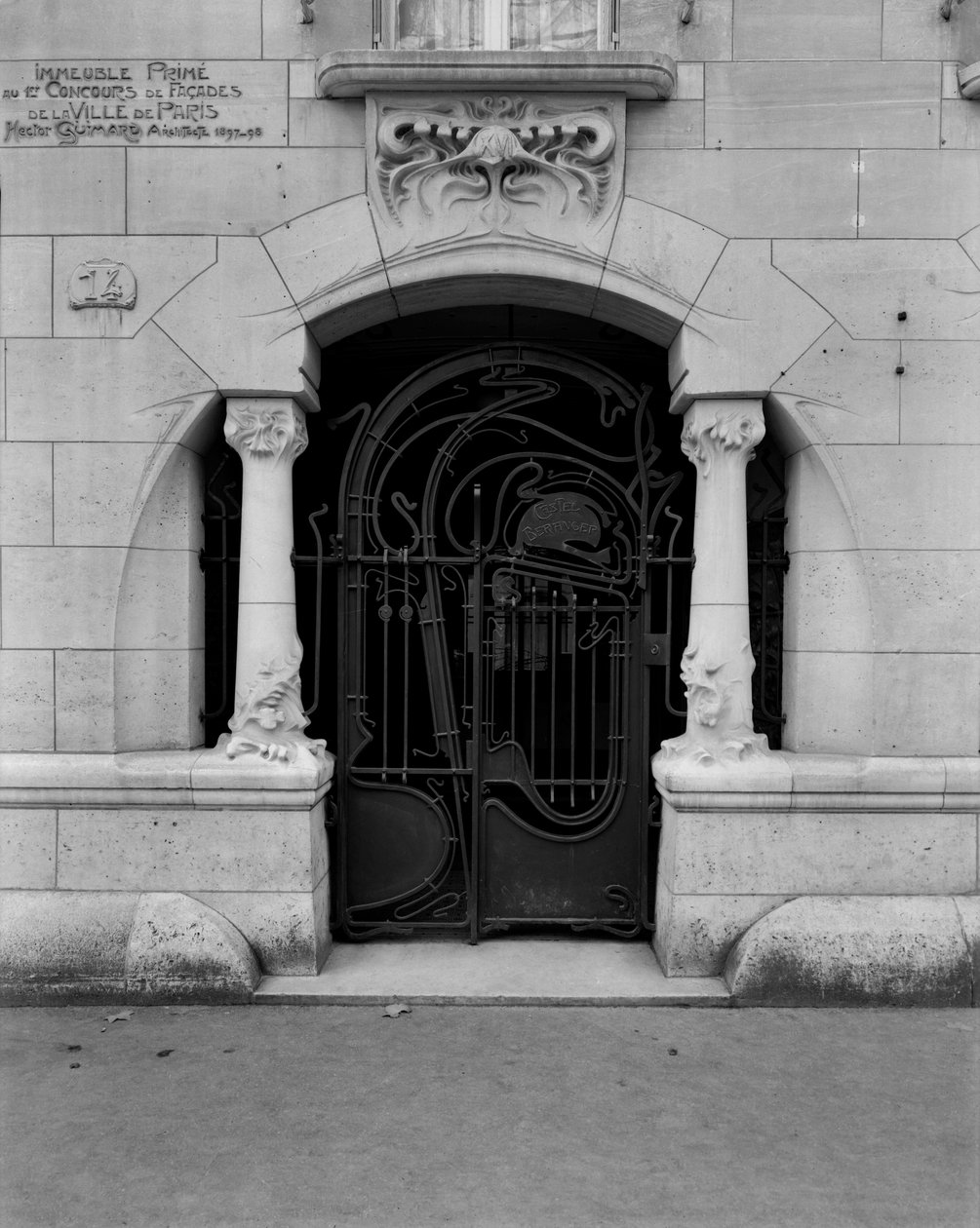 Entrada al Castel Beranger, 1897-98 de Hector Guimard