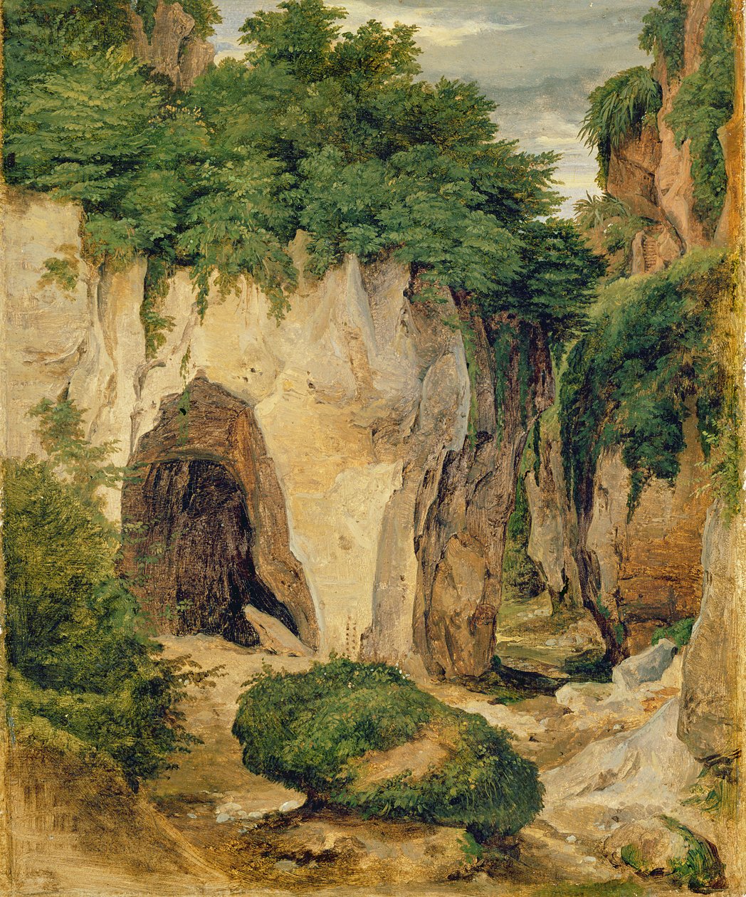 Rocas en Sorrento de Heinrich Reinhold