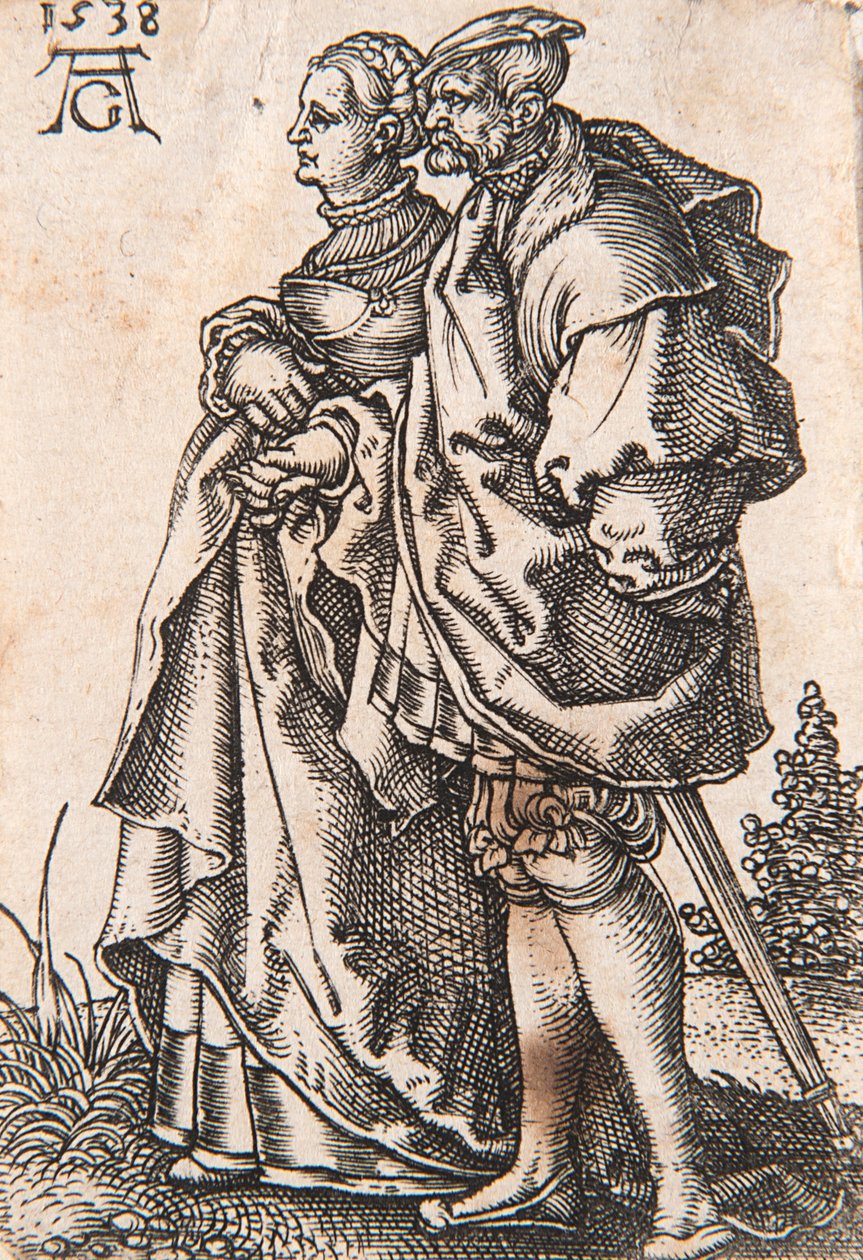 De la serie Los pequeños bailarines de bodas de Heinrich Aldegrever