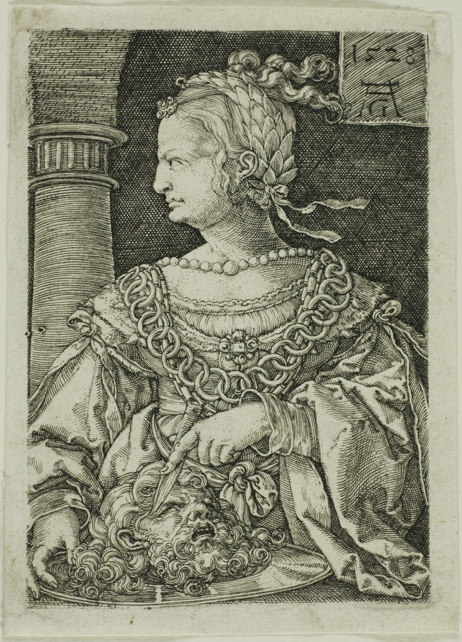 Judith con la Cabeza de Holofernes de Heinrich Aldegrever