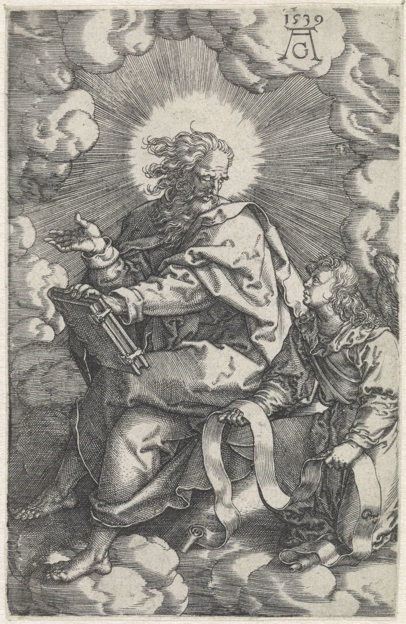 matthews Cuatro evangelistas (título de la serie) de Heinrich Aldegrever