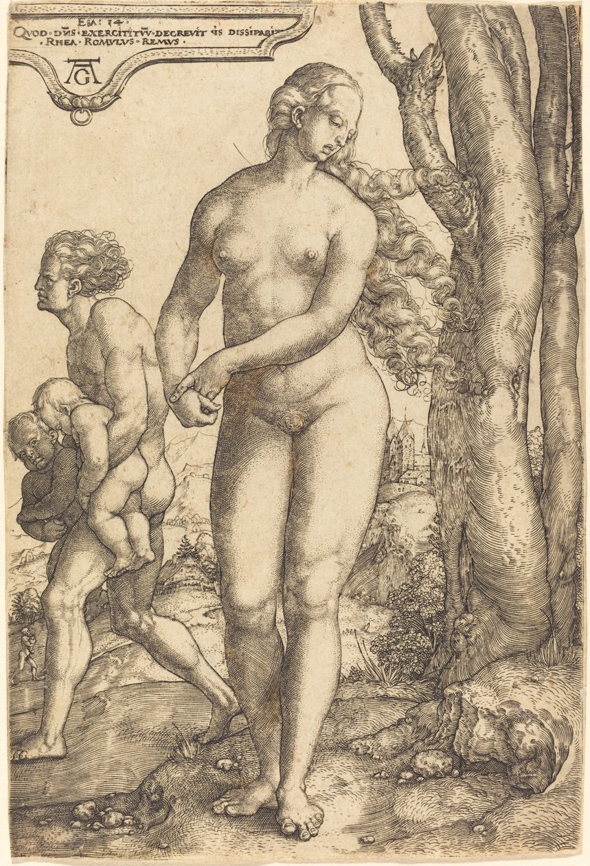 Rhea Silvia de Heinrich Aldegrever