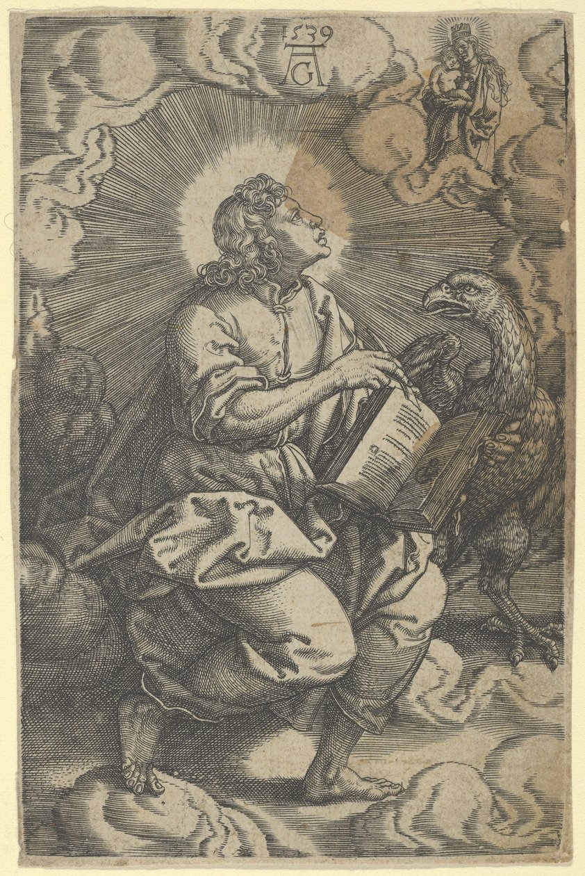 San Juan, de Los Cuatro Evangelistas de Heinrich Aldegrever