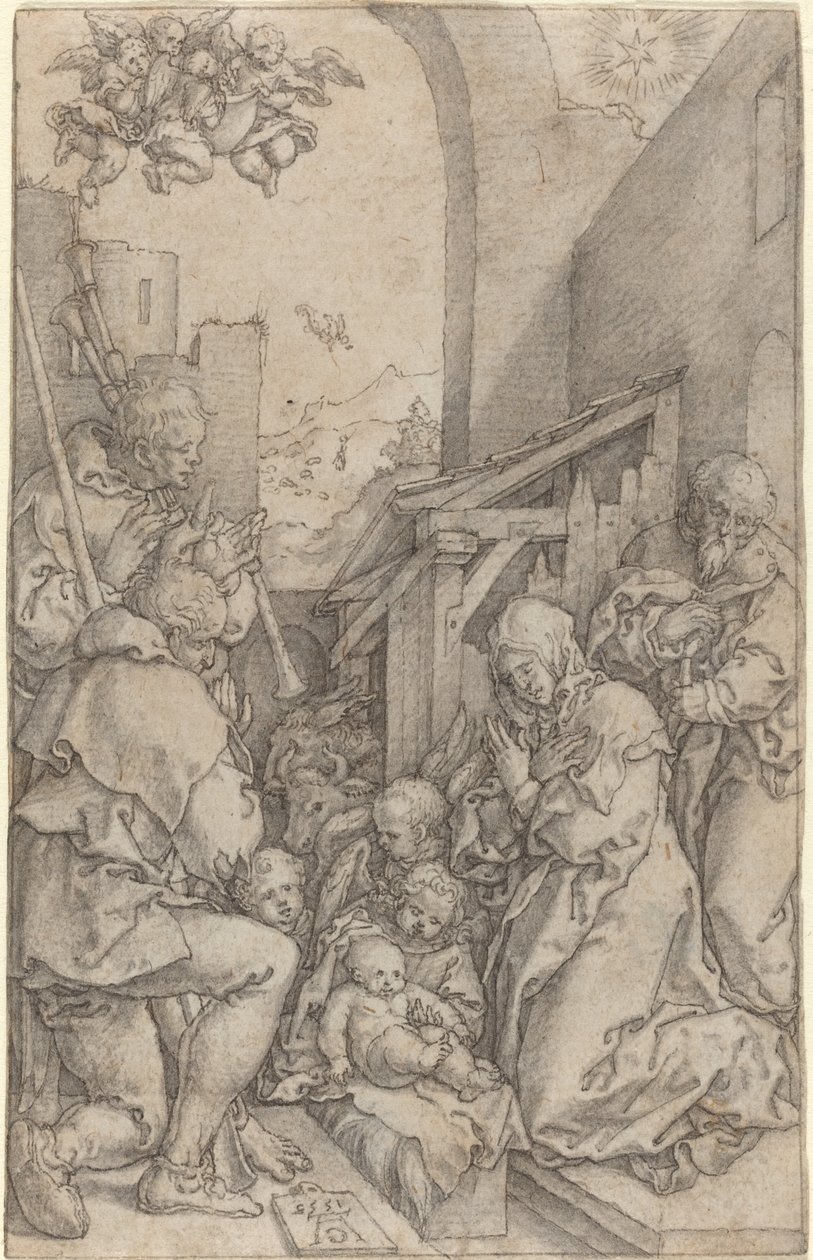 La Natividad de Heinrich Aldegrever