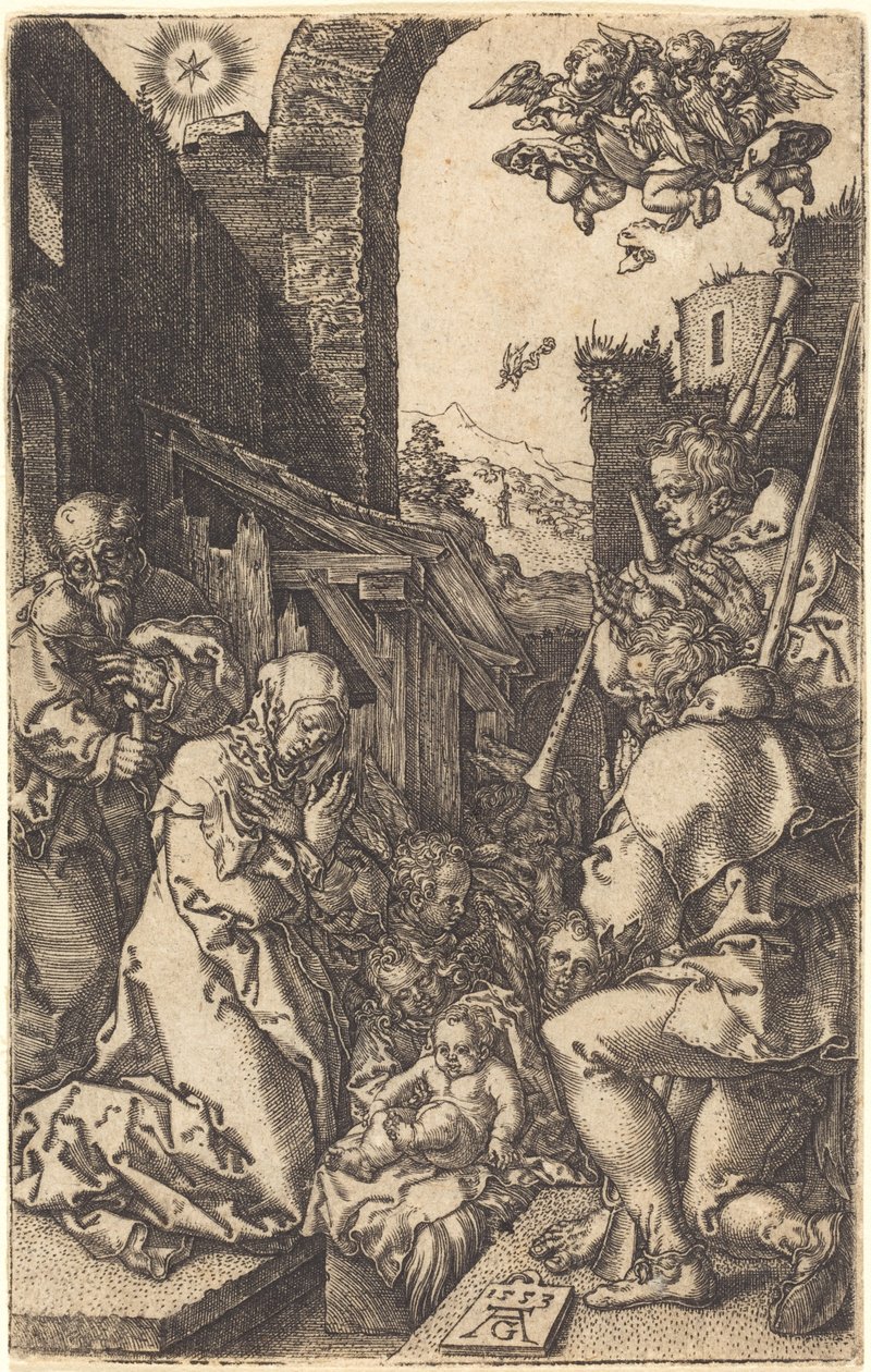 La Natividad de Heinrich Aldegrever