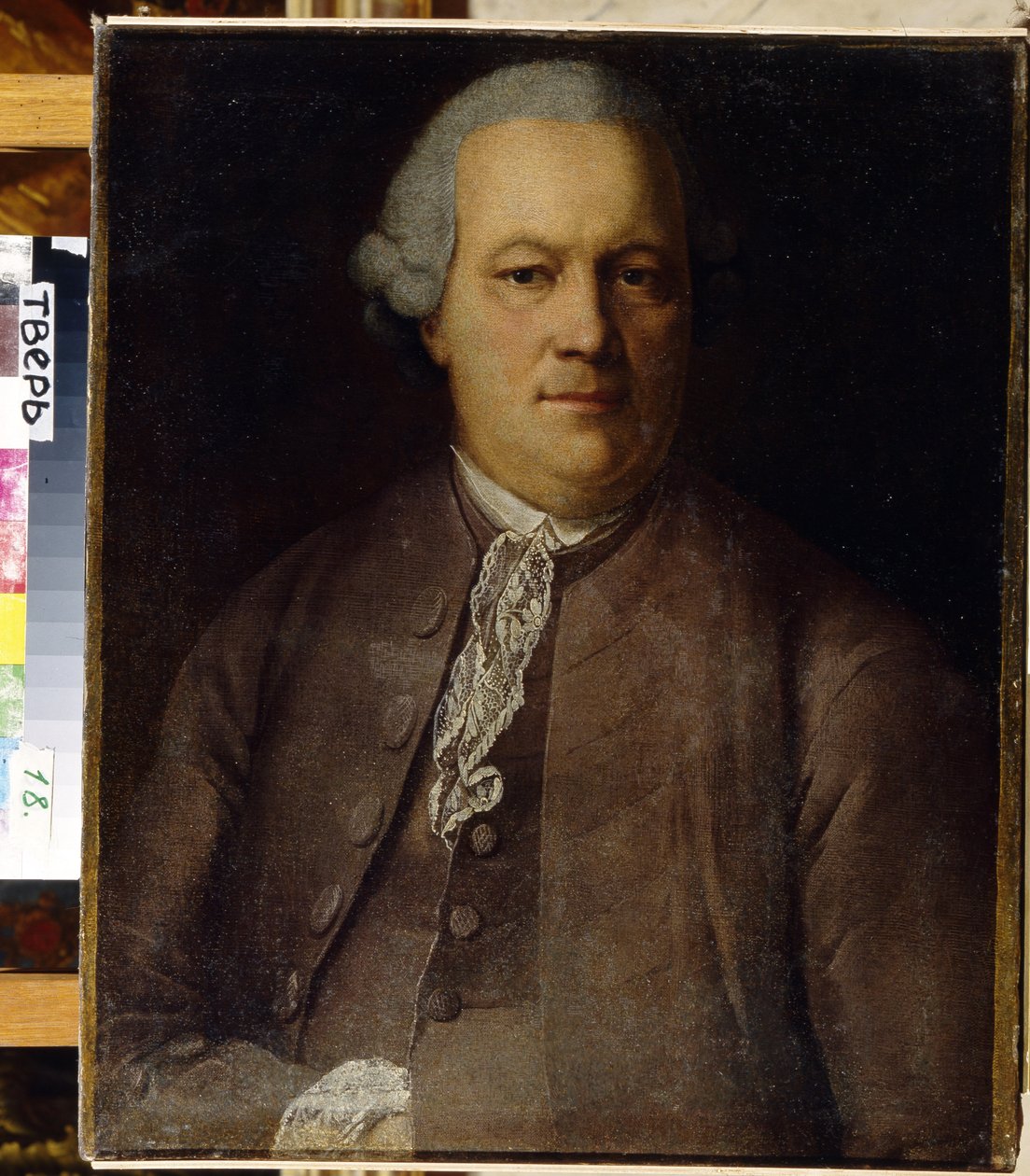 Retrato de A. von Berg par Buchholz, Heinrich (1735-1780) de Heinrich Buchholtz