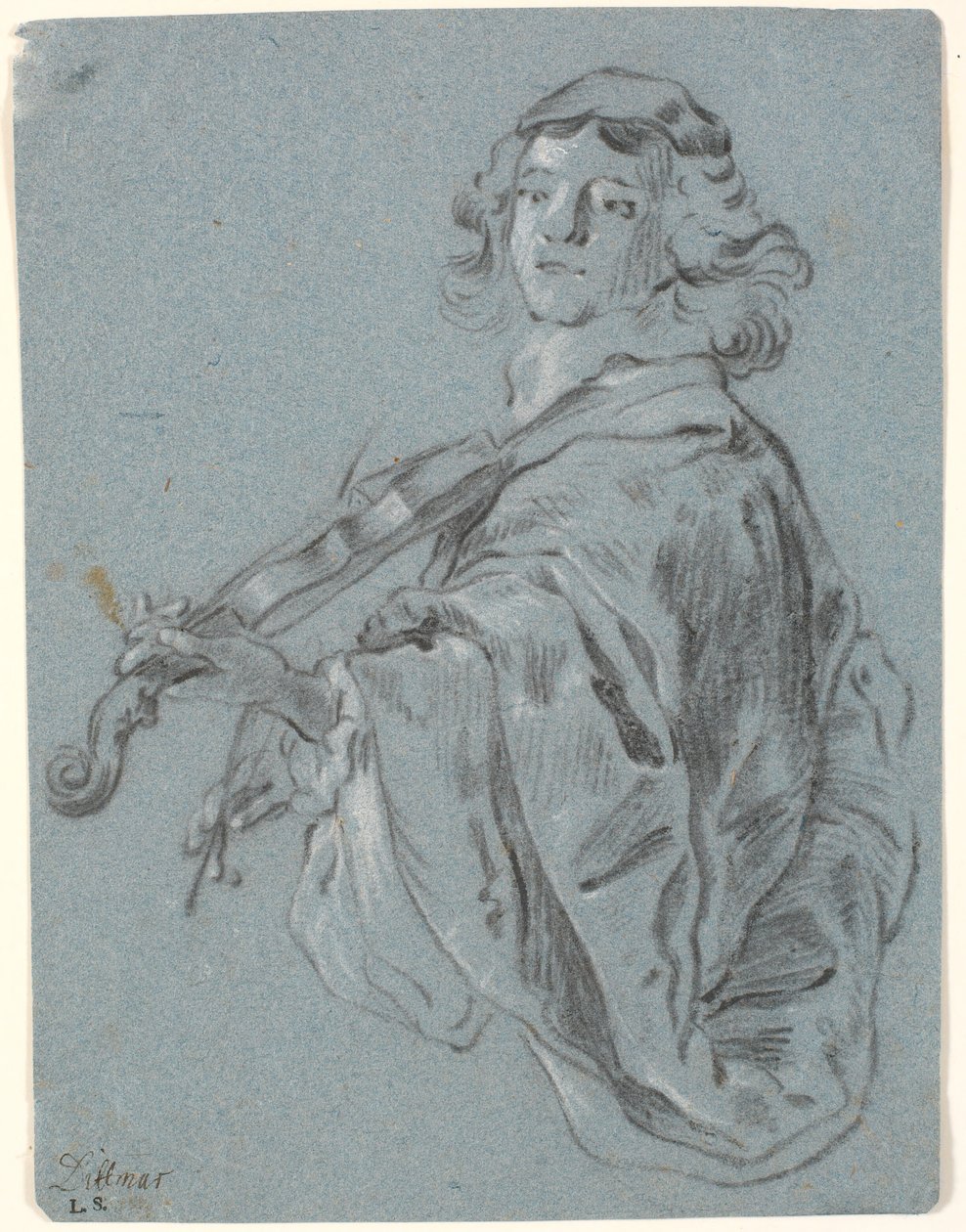 Joven violinista de Heinrich Dittmers