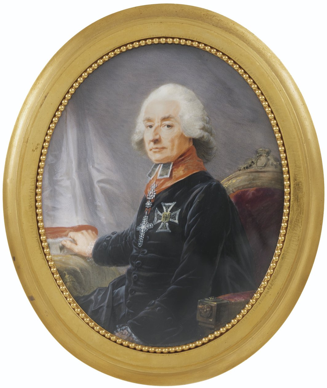 Retrato de Friedrich Karl Joseph Reichsfreiherr von Erthal de Heinrich Friedrich Füger