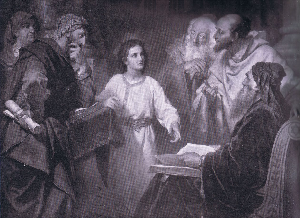 Jesús en su juventud, Bibbys Annual, 1916-1917 de Heinrich Karl Hofmann