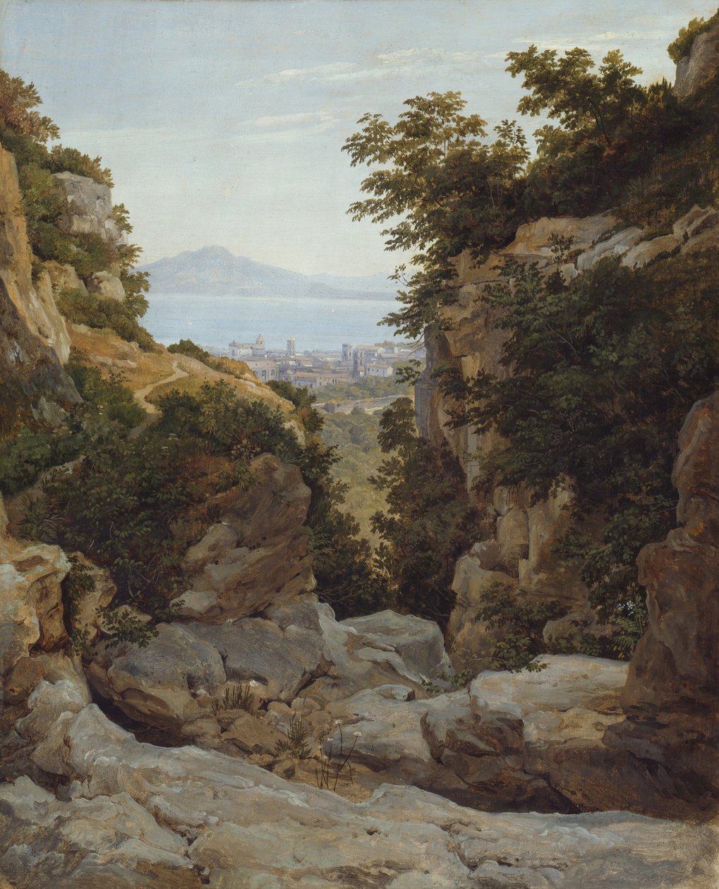 Paisaje italiano de Heinrich Reinhold