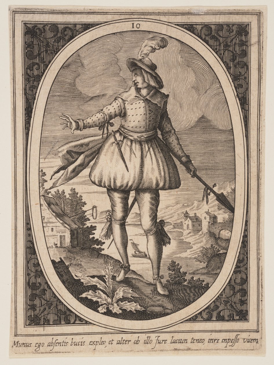 Placa 10 de Military Figures de Heinrich Ulrich