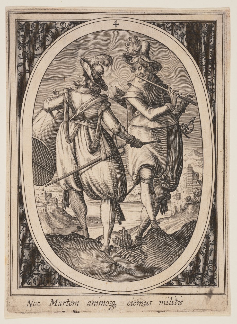 Placa 4 de Military Figures de Heinrich Ulrich