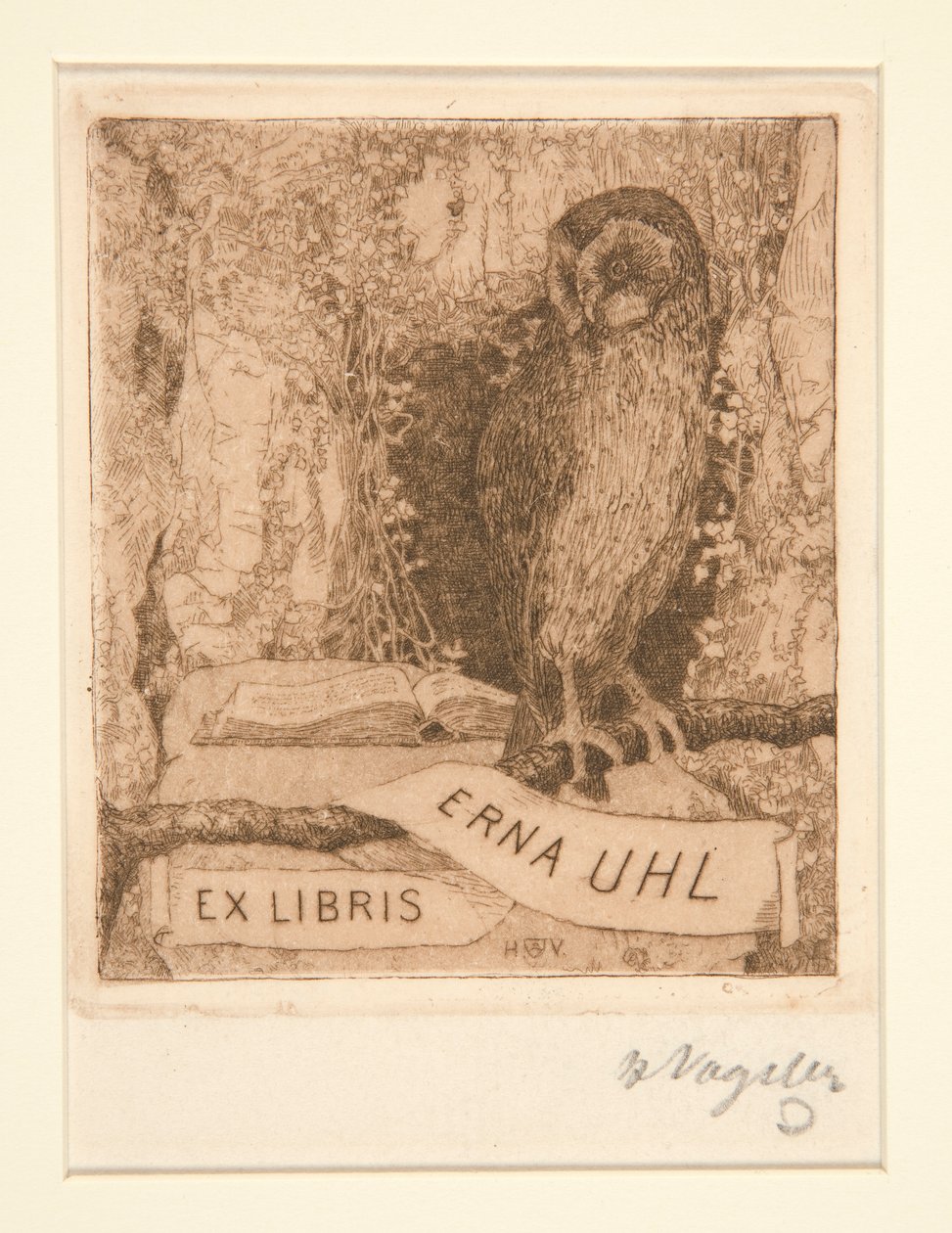 ex libris de Heinrich Vogeler