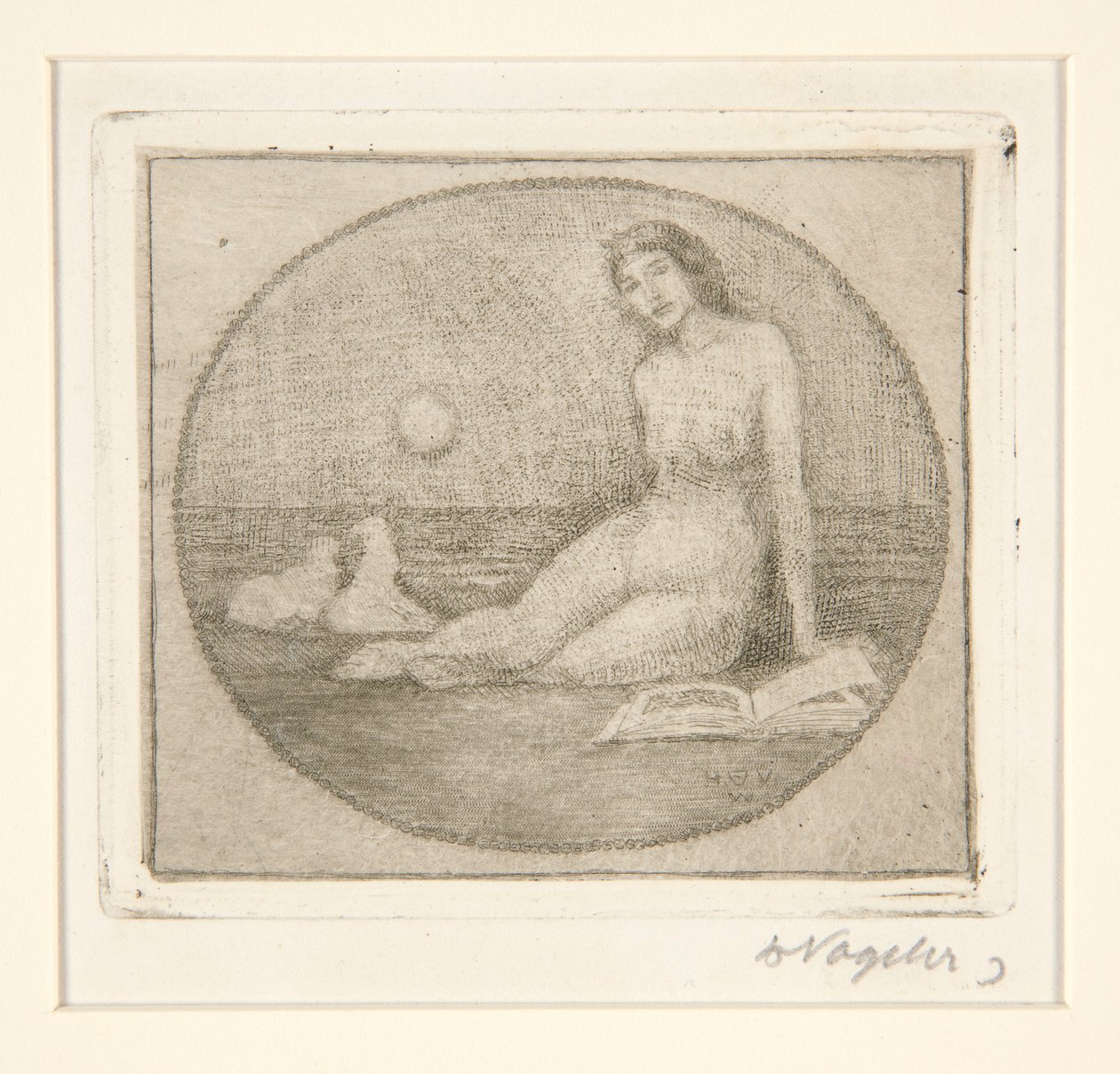 ex libris de Heinrich Vogeler