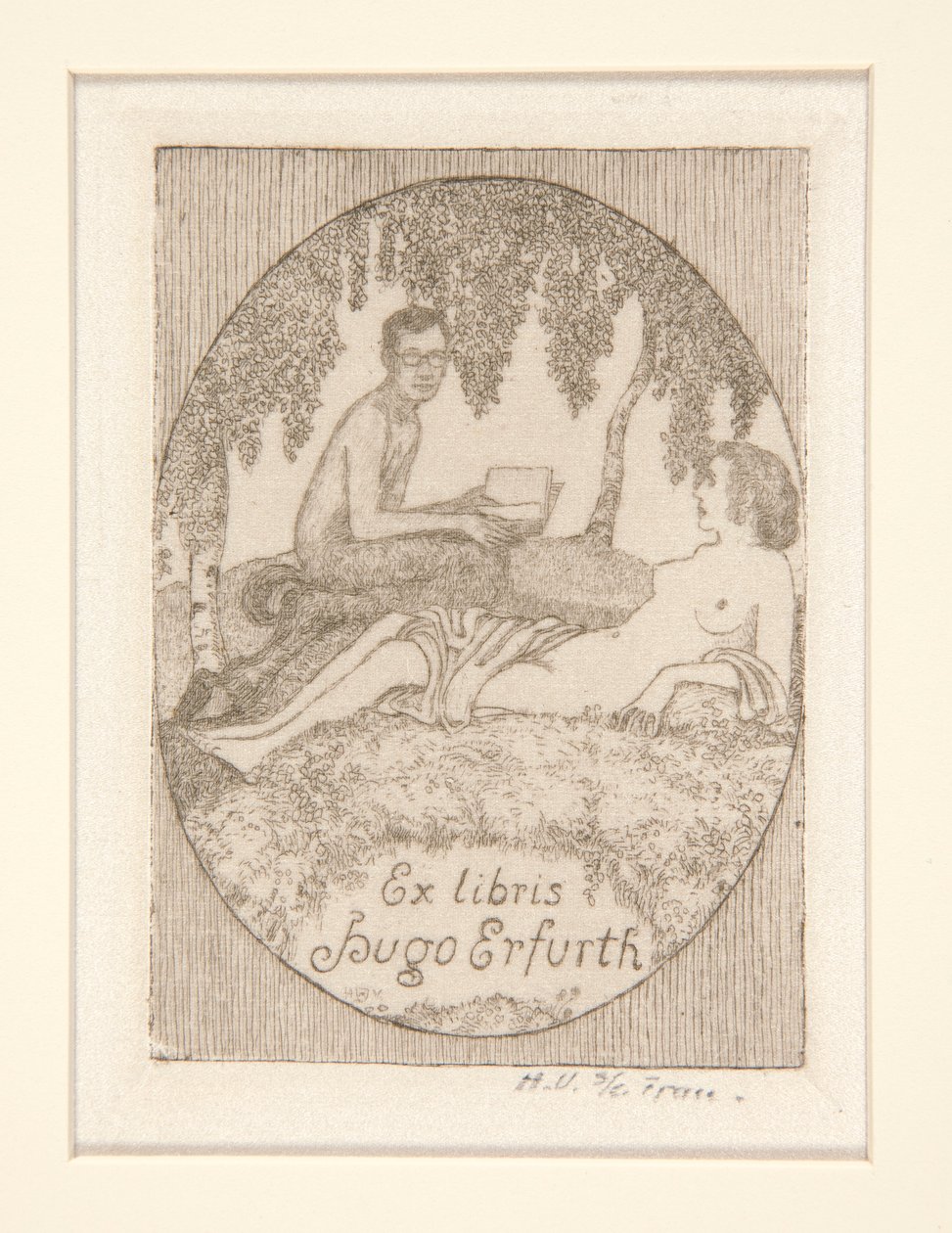 ex libris de Heinrich Vogeler