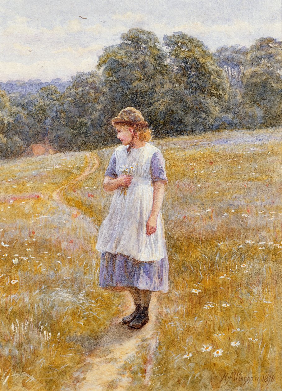 Soñador, 1878 de Helen Allingham