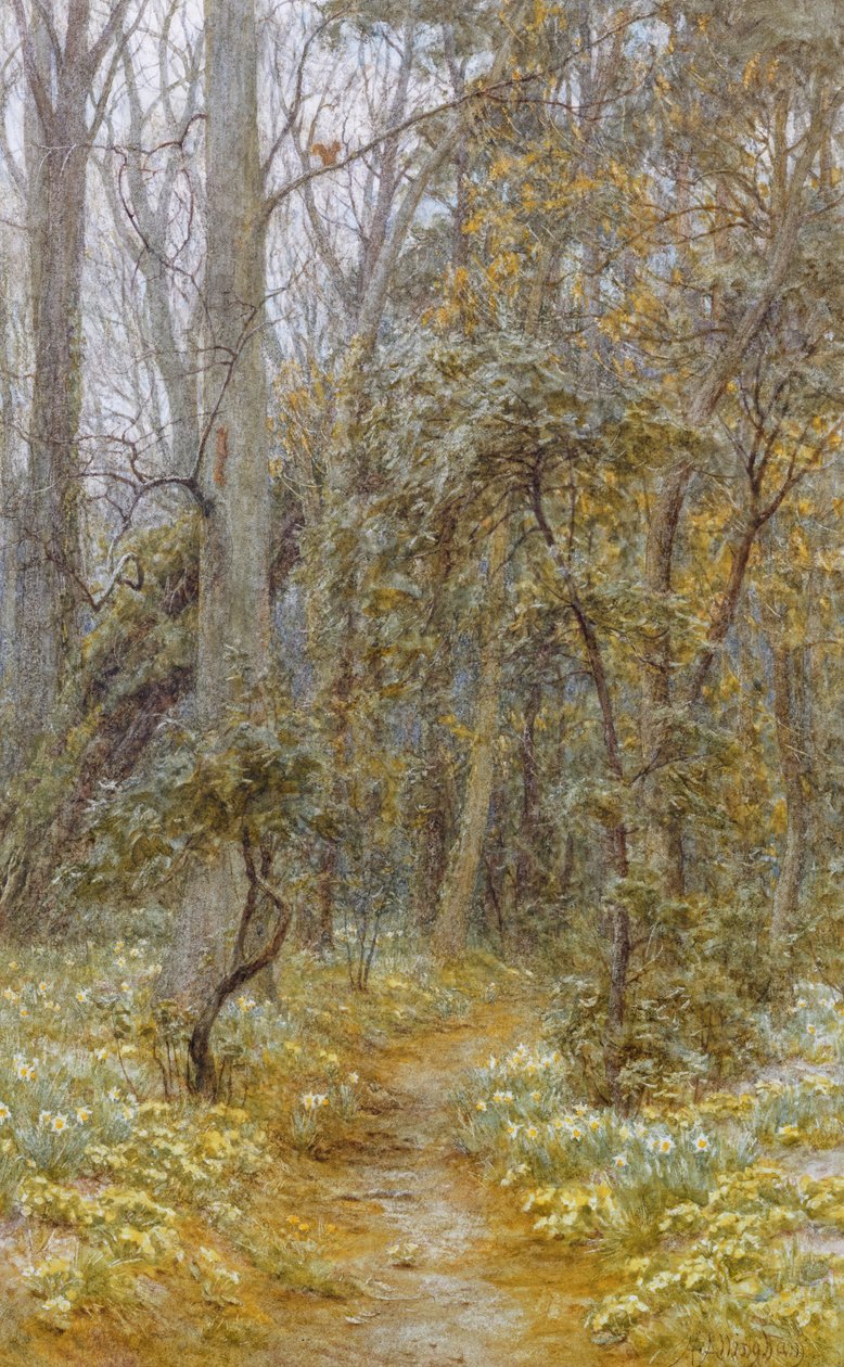 En el Jardín de Helen Allingham
