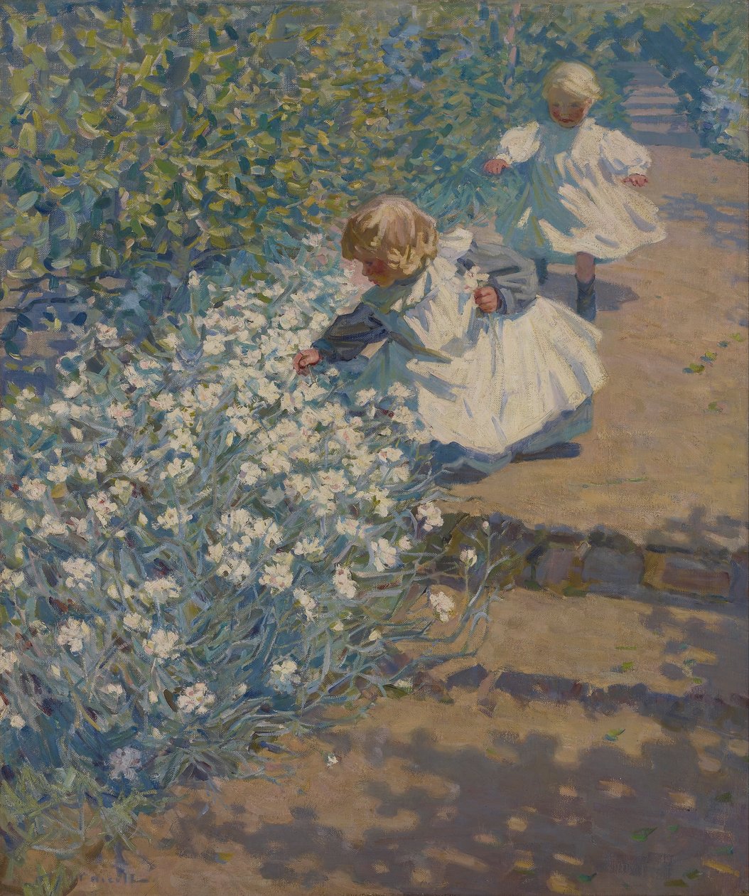 Recogiendo flores de Helen Galloway McNicoll