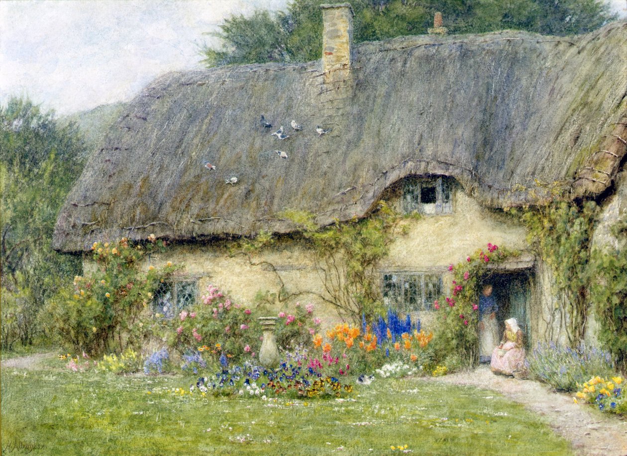 En Wroughton, Wiltshire de Helen Allingham