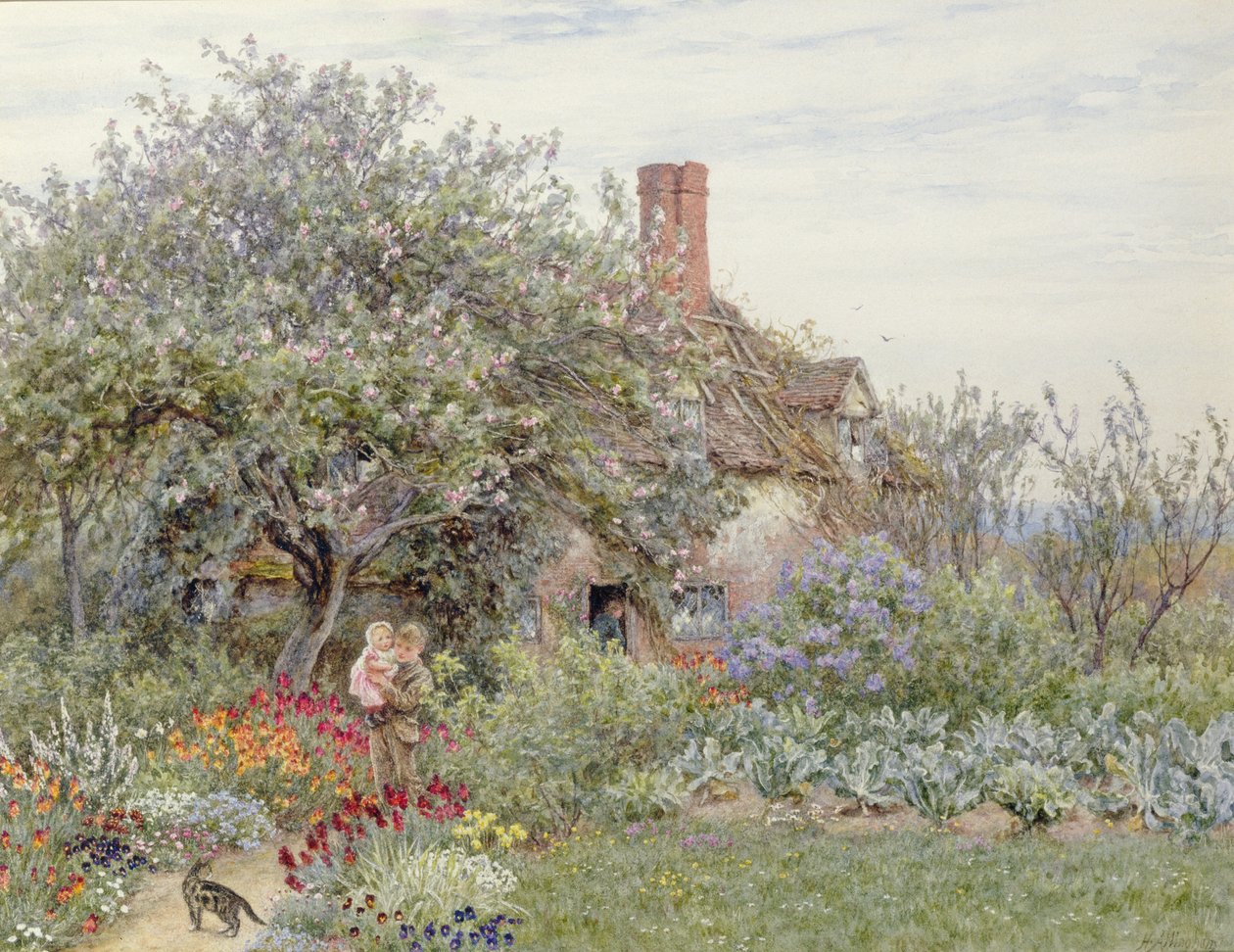 Cerca de Hambledon de Helen Allingham