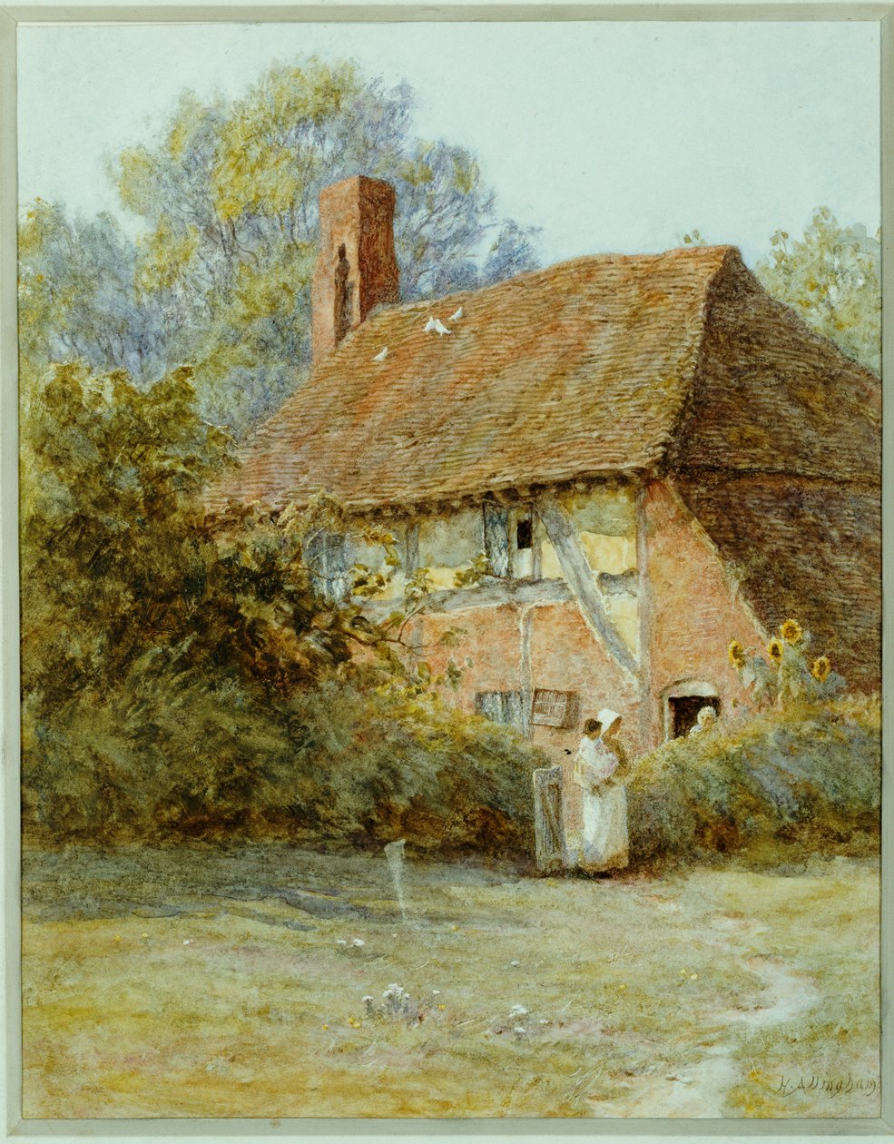 Cerca de Westerham, Kent, 1900 de Helen Allingham