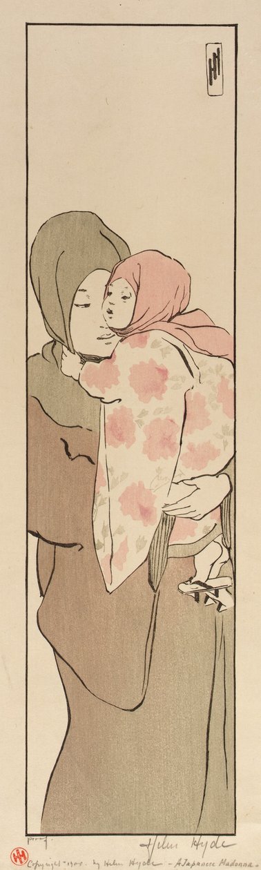Una Madonna japonesa de Helen Hyde